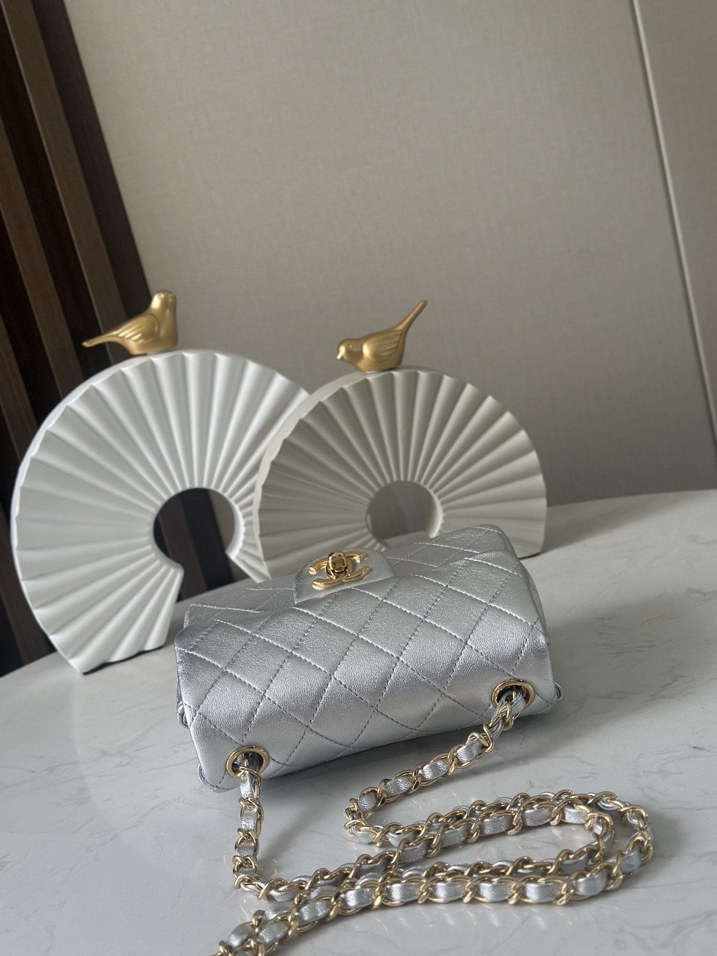 Ch**el mini flap bag 17.5cm