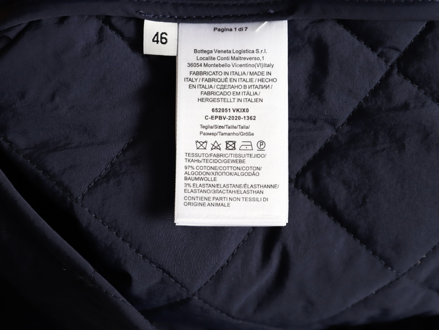 B0tt*ga Ven*ta BV Cotton Jacket