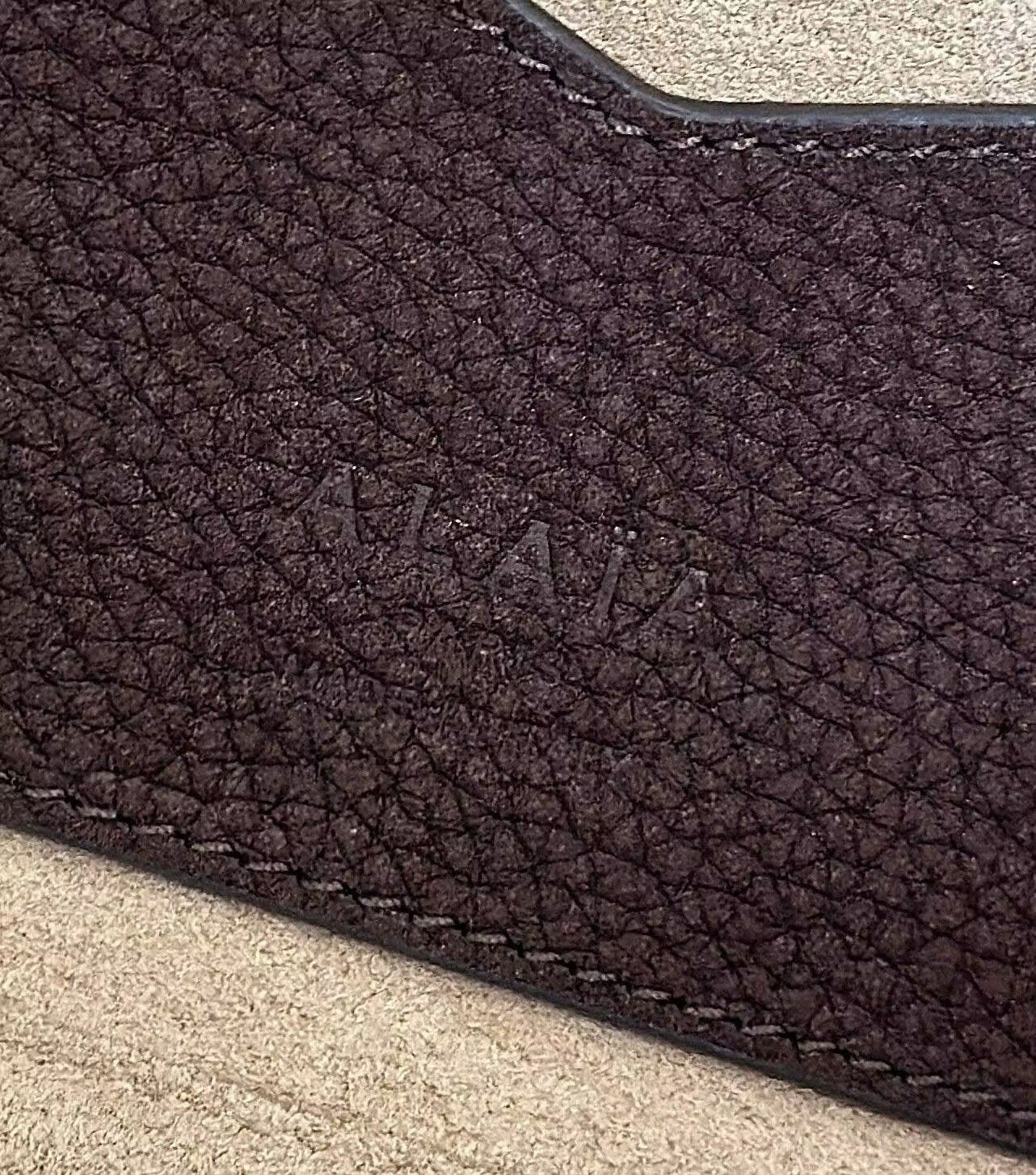 ALAÏA LE TECKEL MEDIUM BAG 33x11x10cm