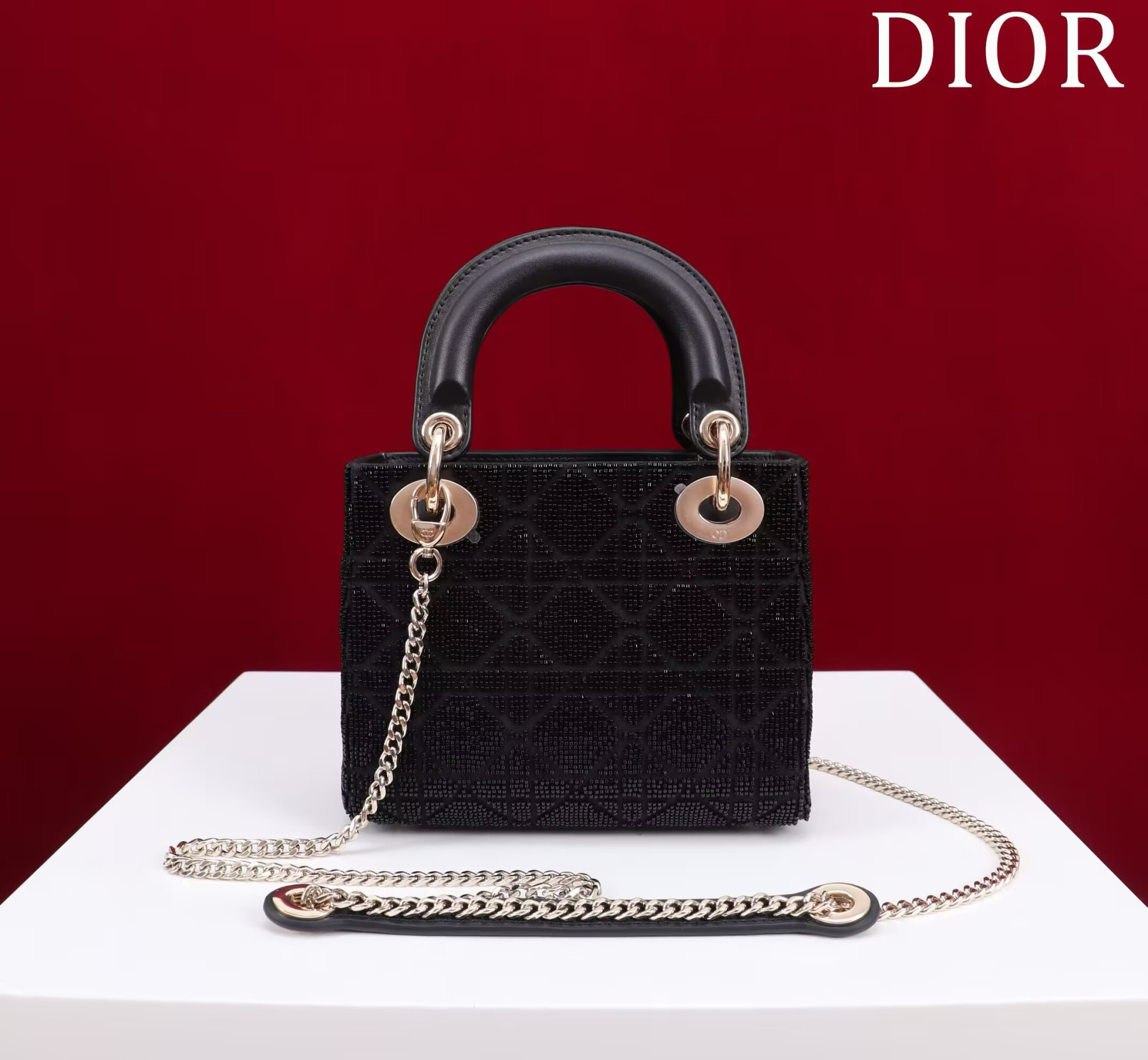 MINI LADY DIOR BAG 17x7x15cm