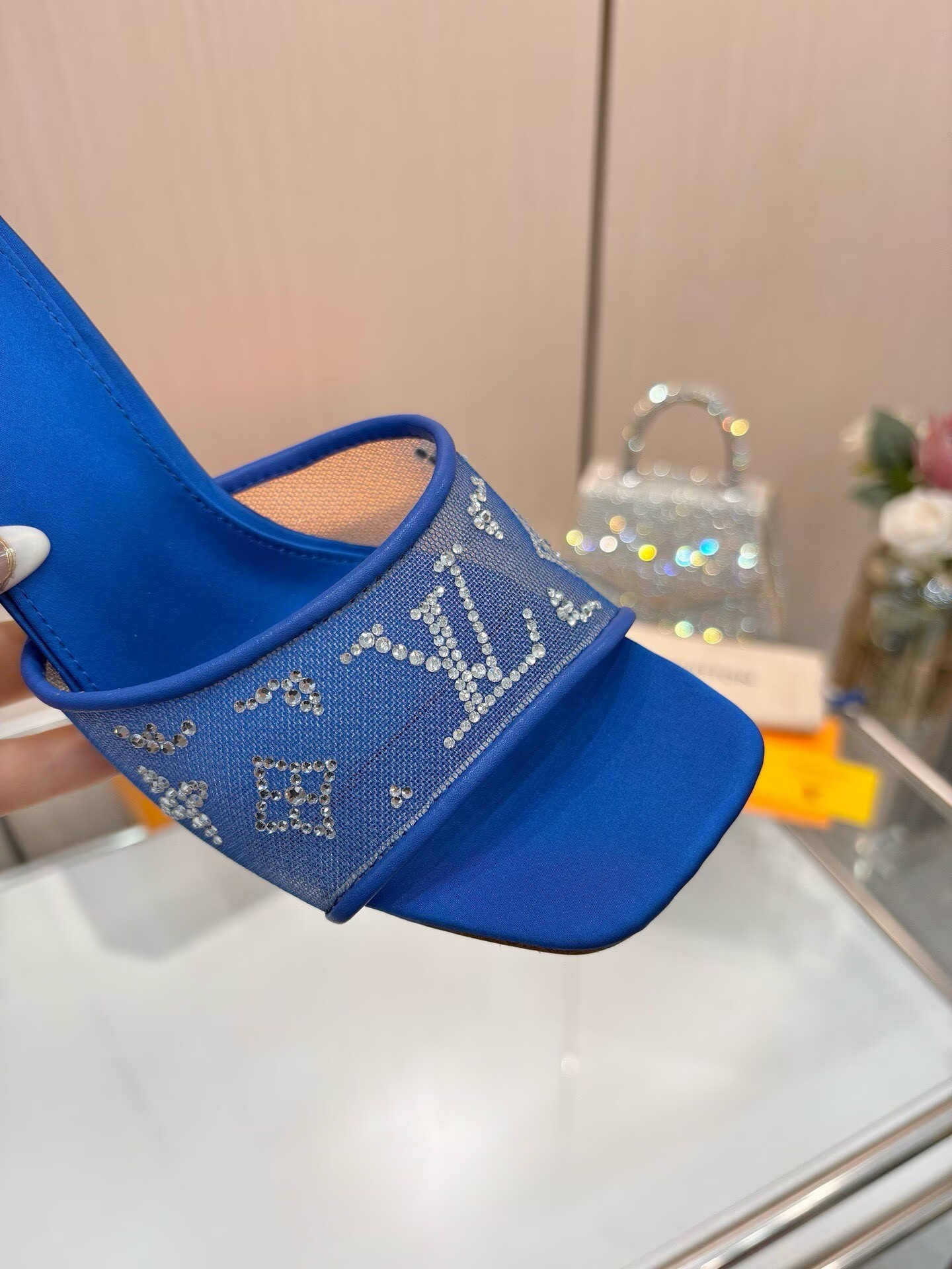 UA LV Gala Mule 9cm Heel