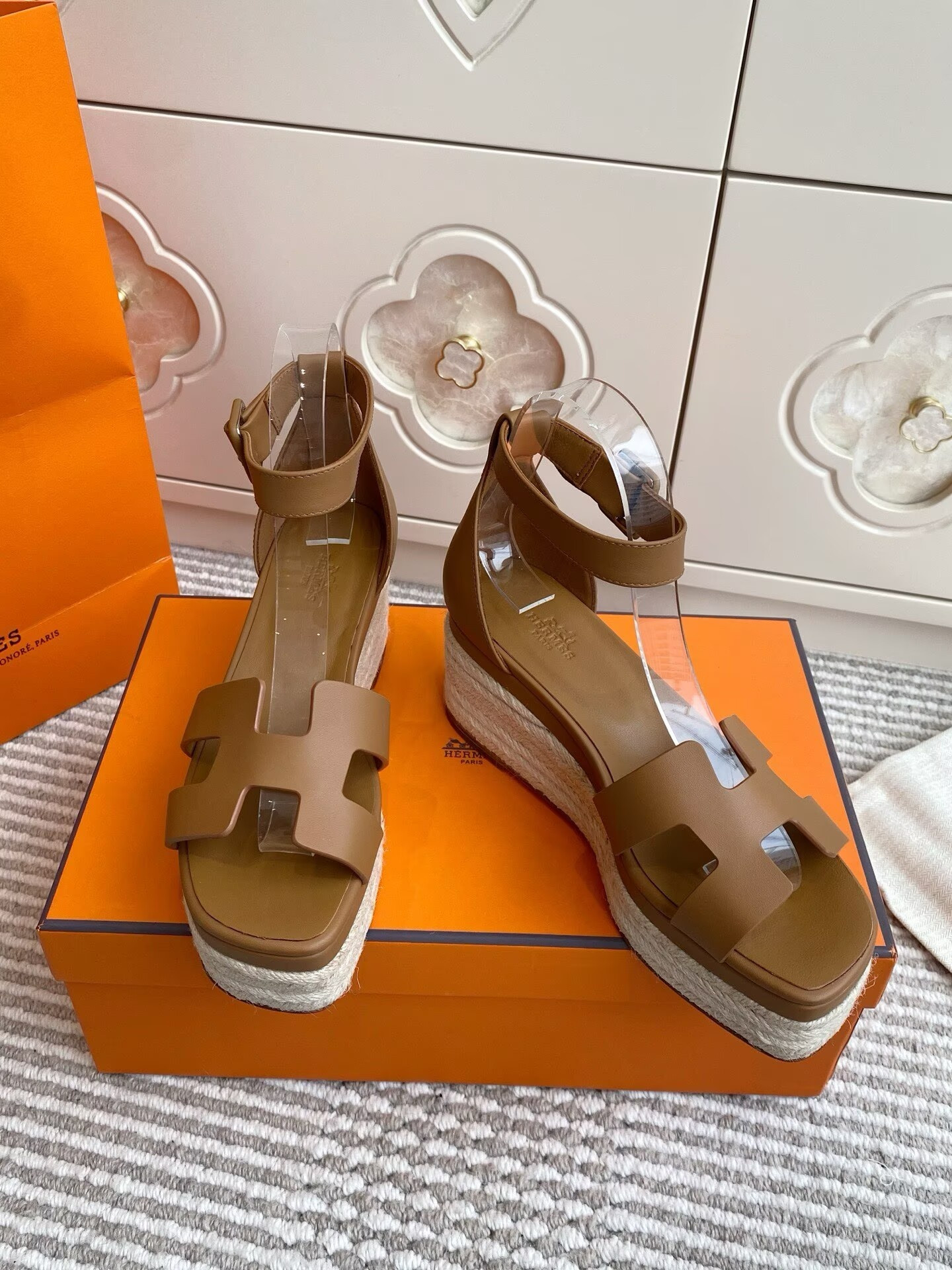 UA Hermès Elda Spanish Woven Shoes