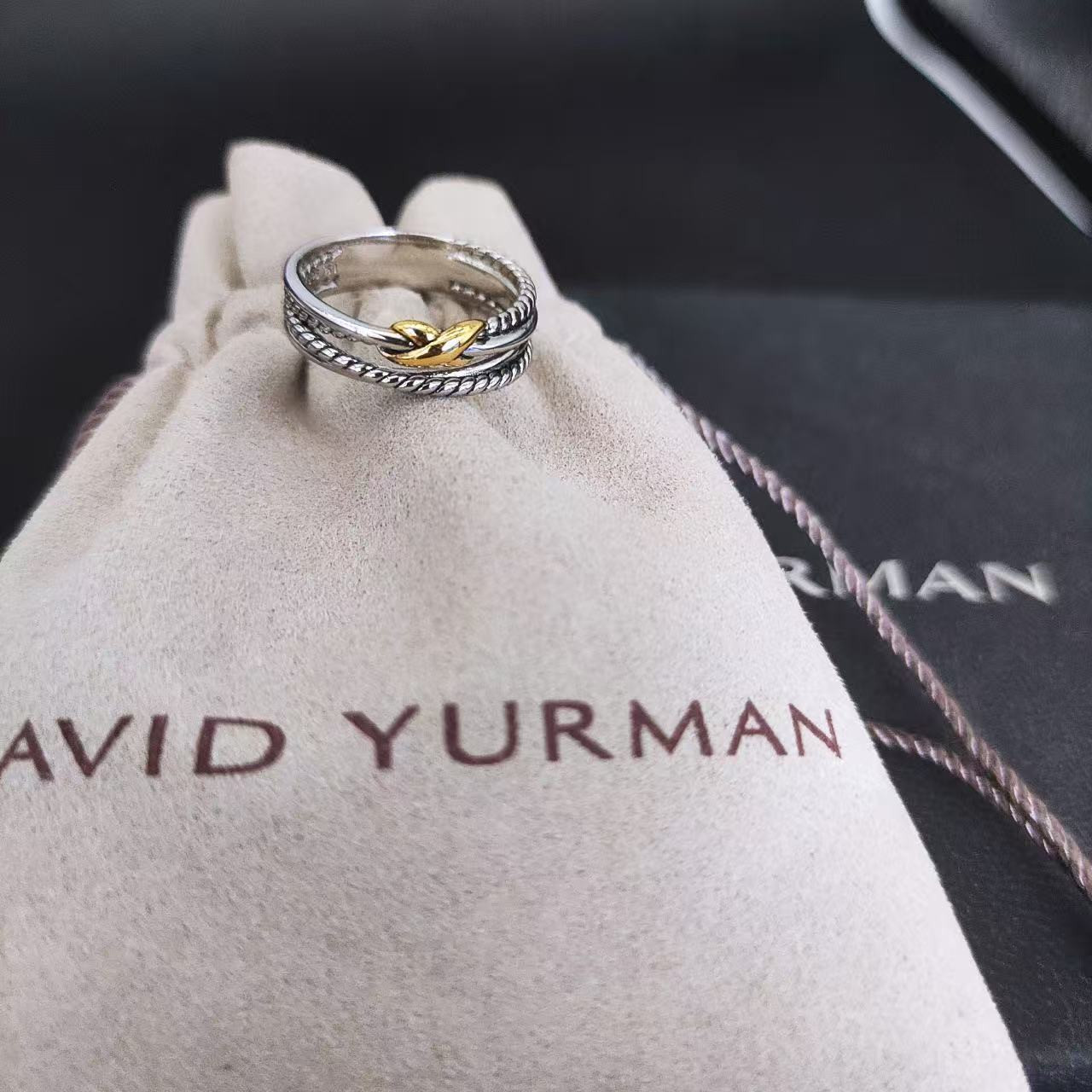 David Yurman X CROSSOVER BAND RING
