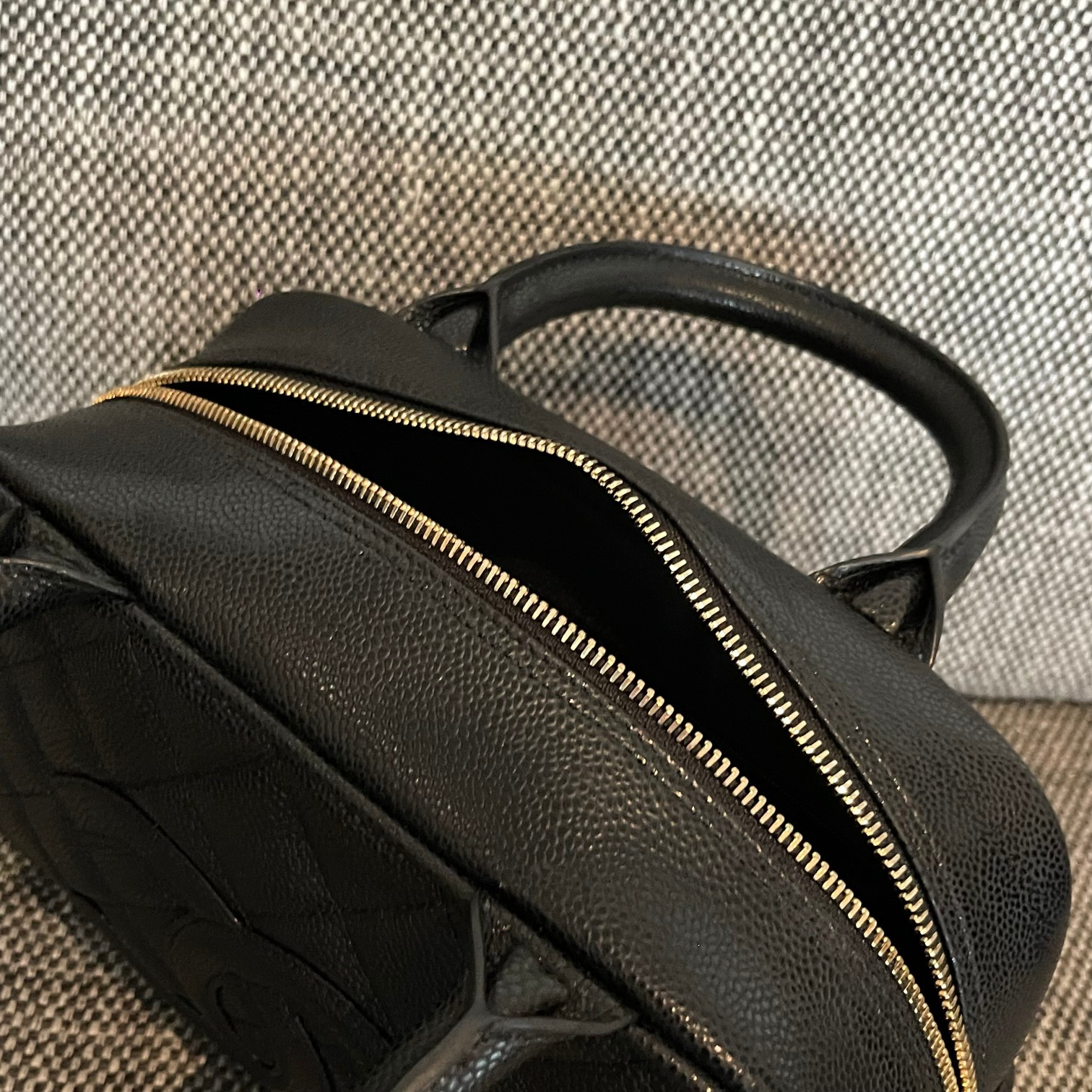 Ch**el bowling bag 29x17x10cm