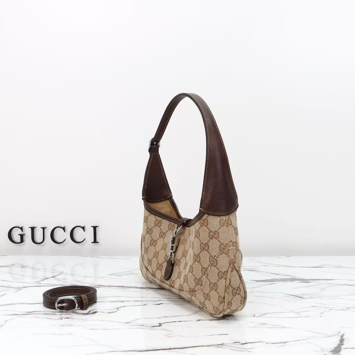 Gucci Jackie Slim Small Shoulder Bag 28x16x3.5cm