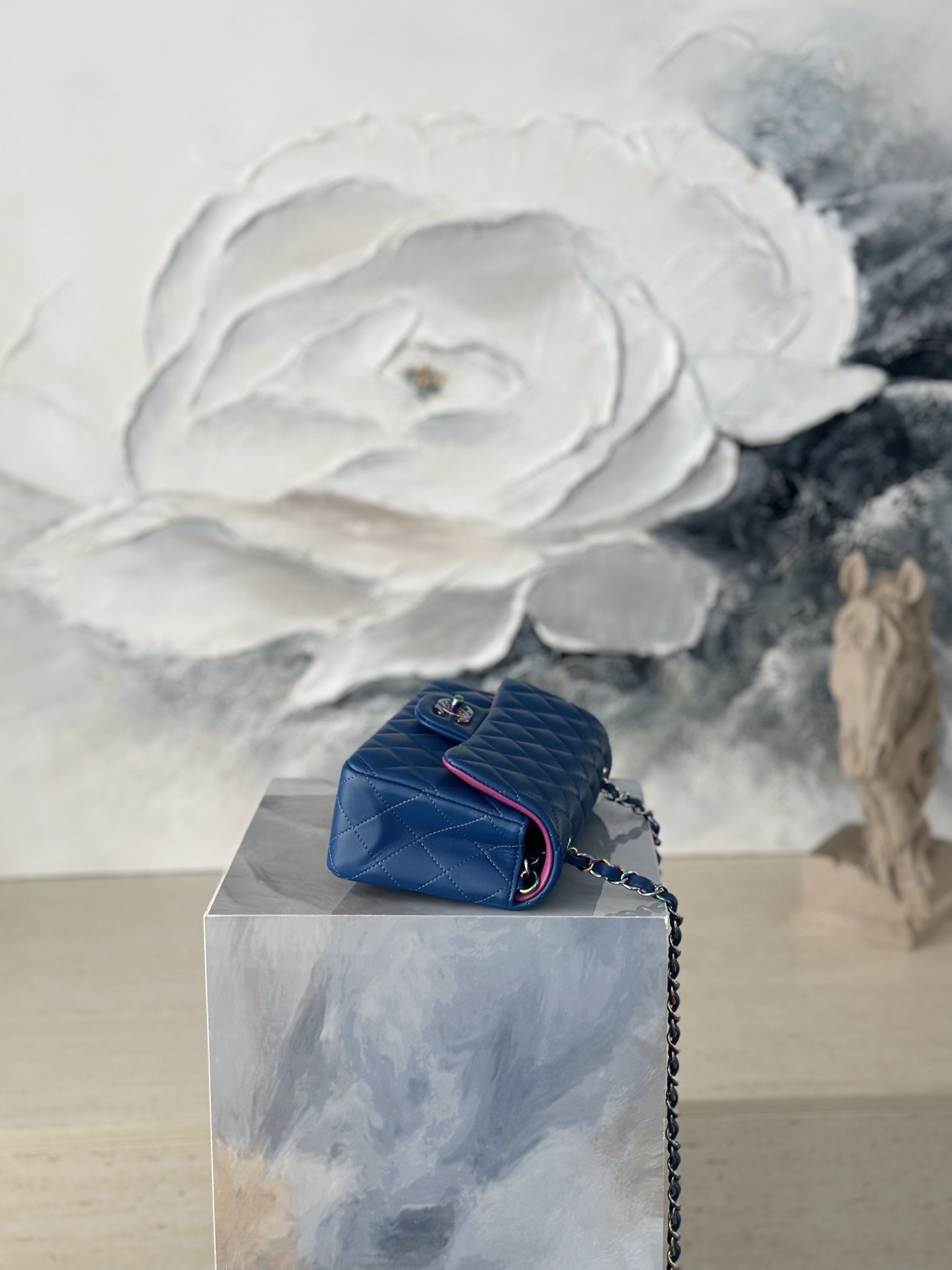 Ch**el Flap Bag AS1116 20x12x6cm