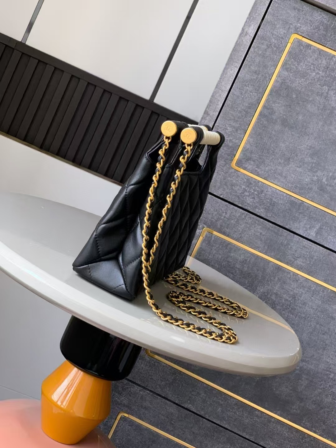 Ch**el Small Shopping Bag AS5413 17x22x8cm