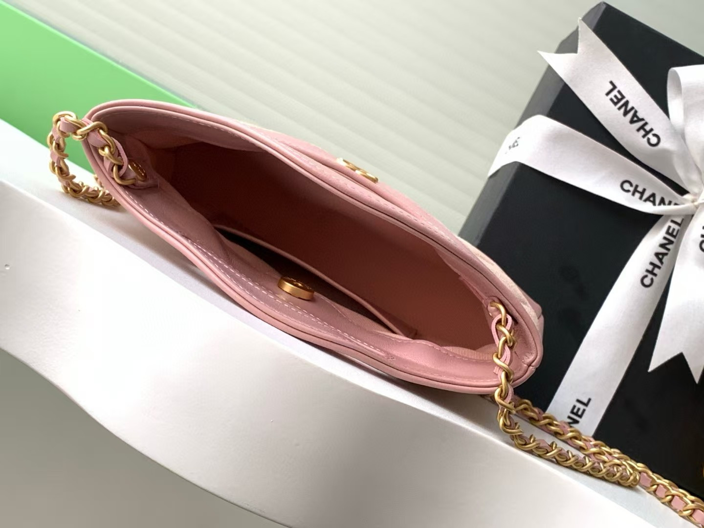 Ch**el 31 NANO CHAIN Bag AS3656 20x17.5x4cm