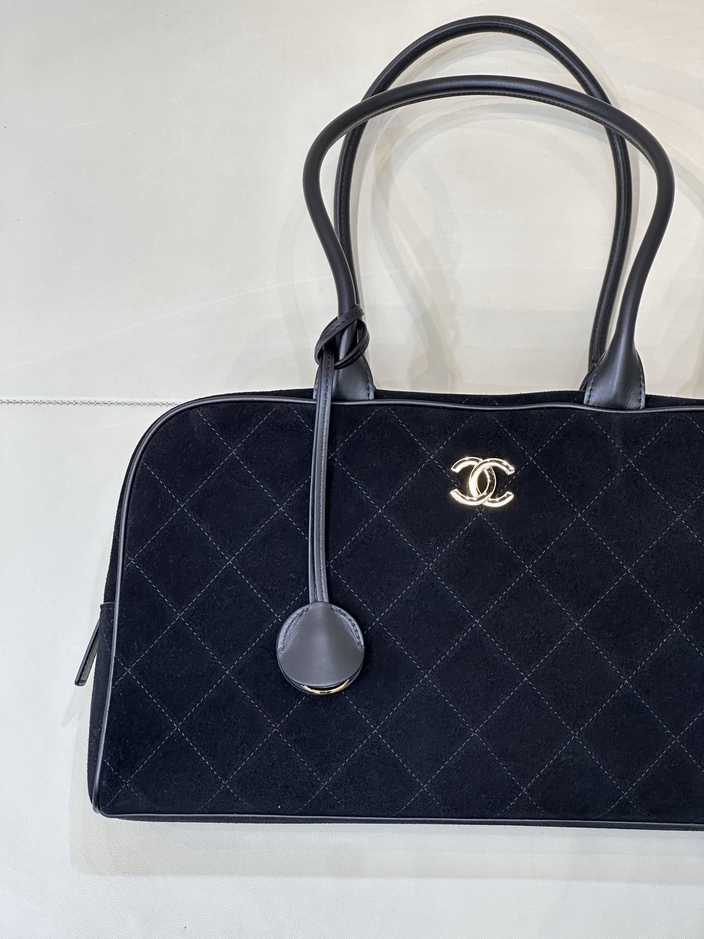 Ch**el bowling bag 19x35x12.5cm