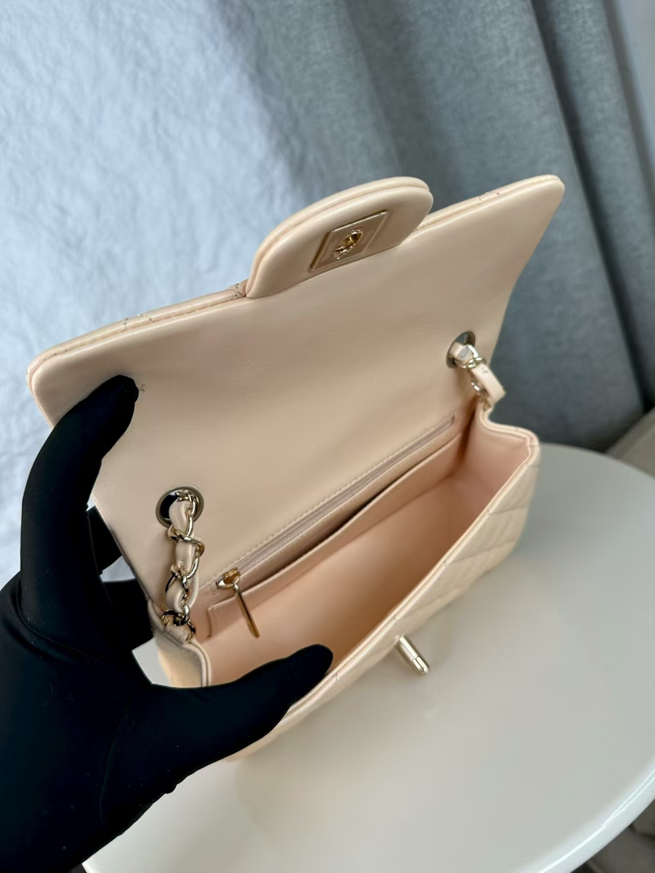 Ch**el Mini Flap Bag 20x12x6cm