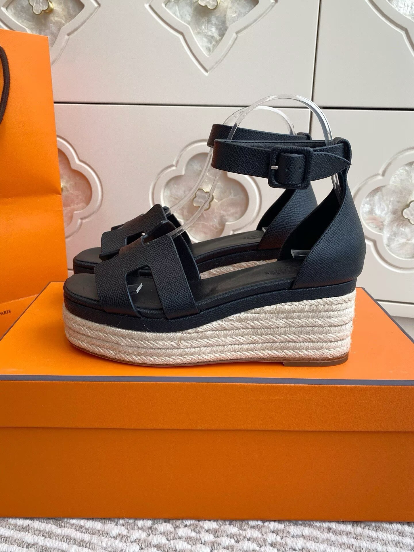 UA Hermès Elda Spanish Woven Shoes