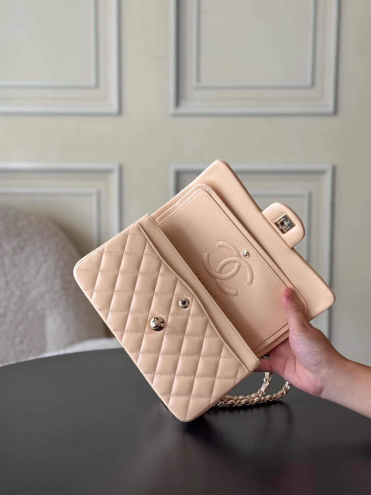 Ch**el Small Classic Bag 23x6.5x14cm