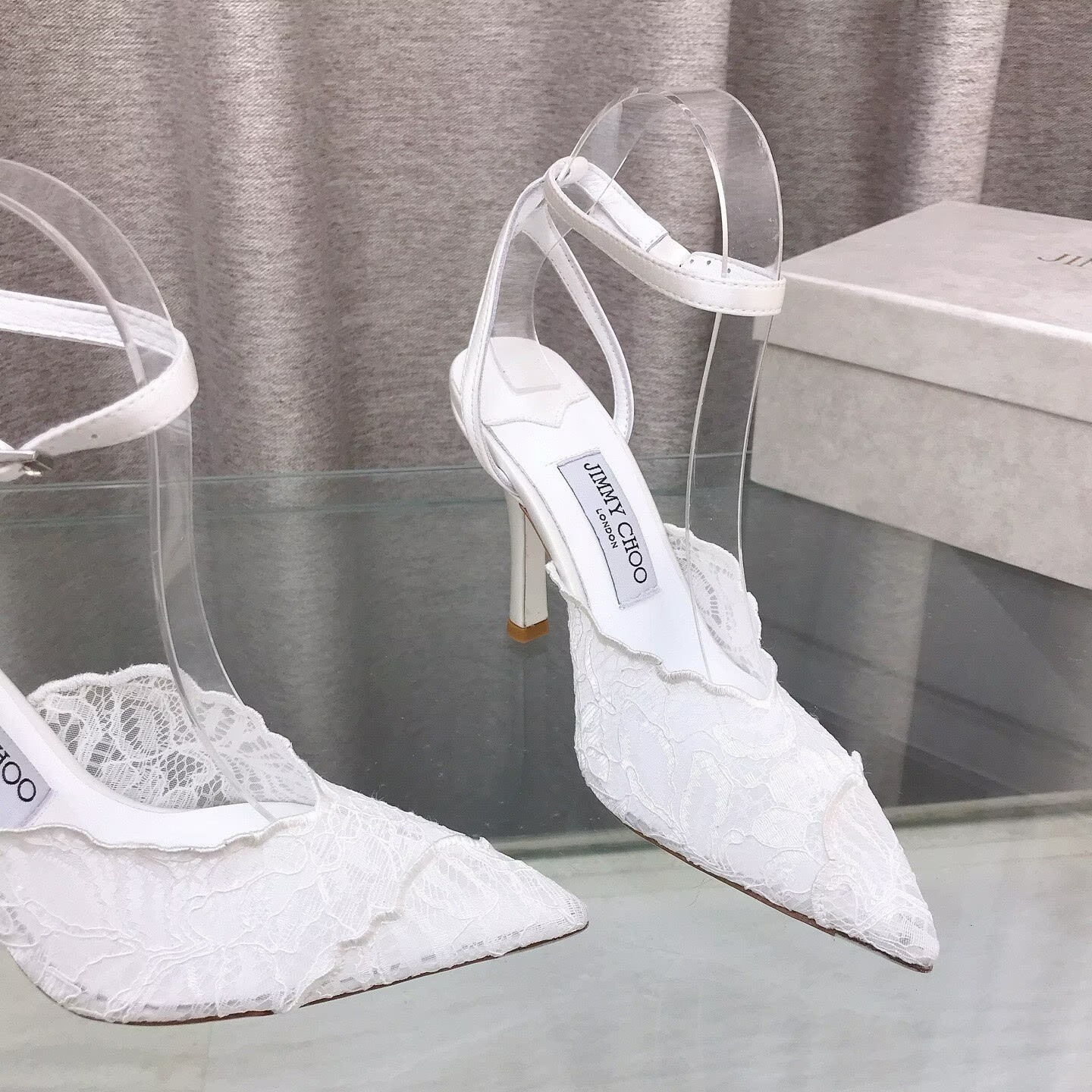 UA J1m*y Ch00 Slingbacks 10cm Heel
