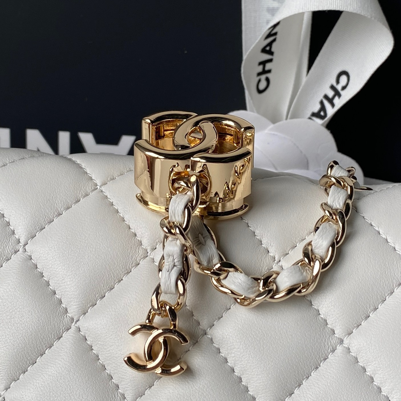 Ch**el classic flap handbag cf as5758 18x13x7cm