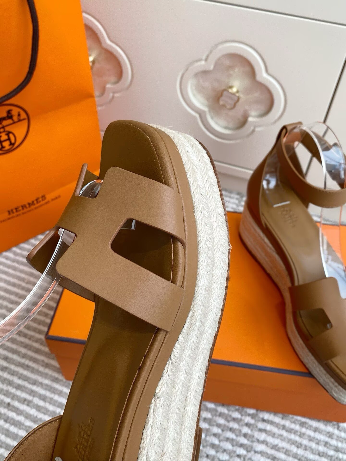 UA Hermès Elda Spanish Woven Shoes