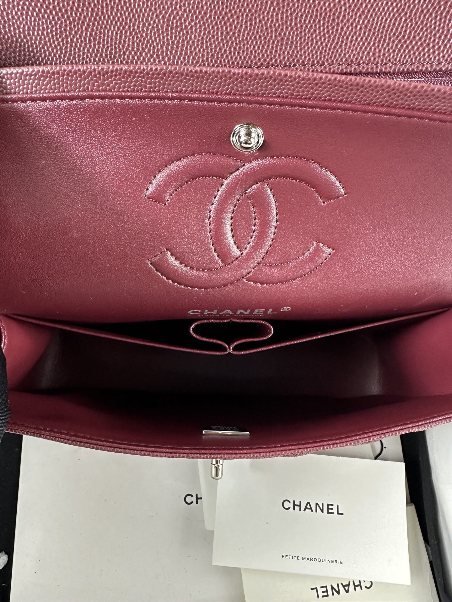 Ch**el CLASSIC 11.12 HANDBAG 14.5×23×6cm