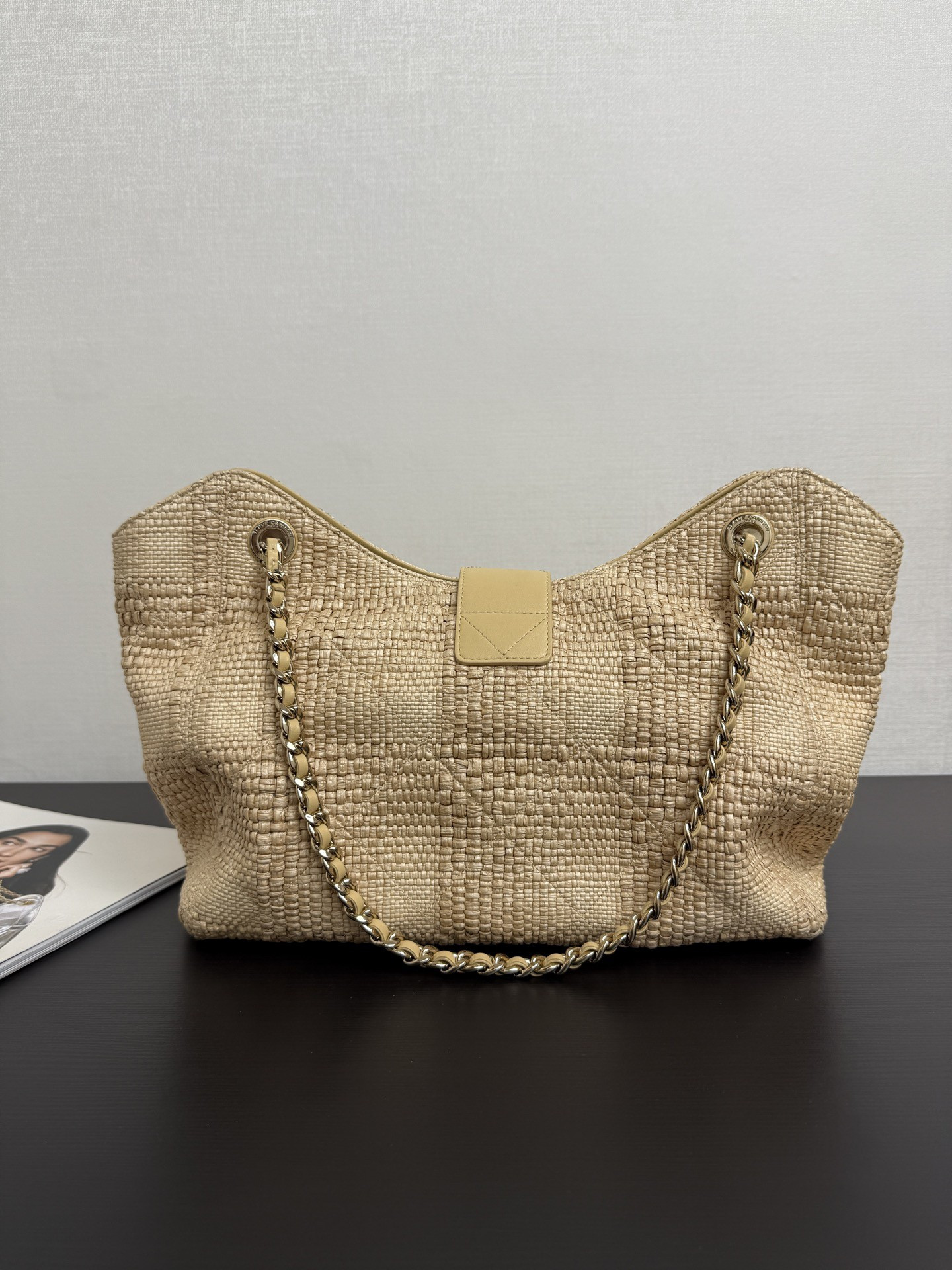 Ch**el shopping bag 26x40x12cm