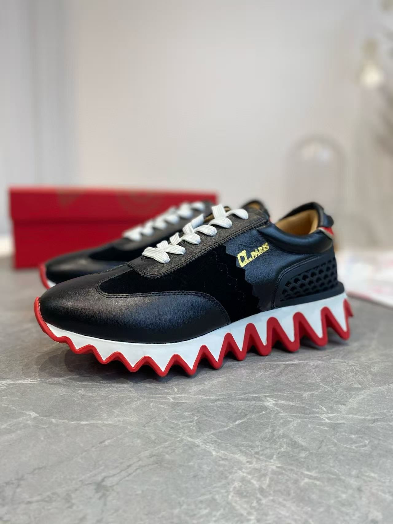 UA Chr1st1an Louboutin Loubishark Sneaker