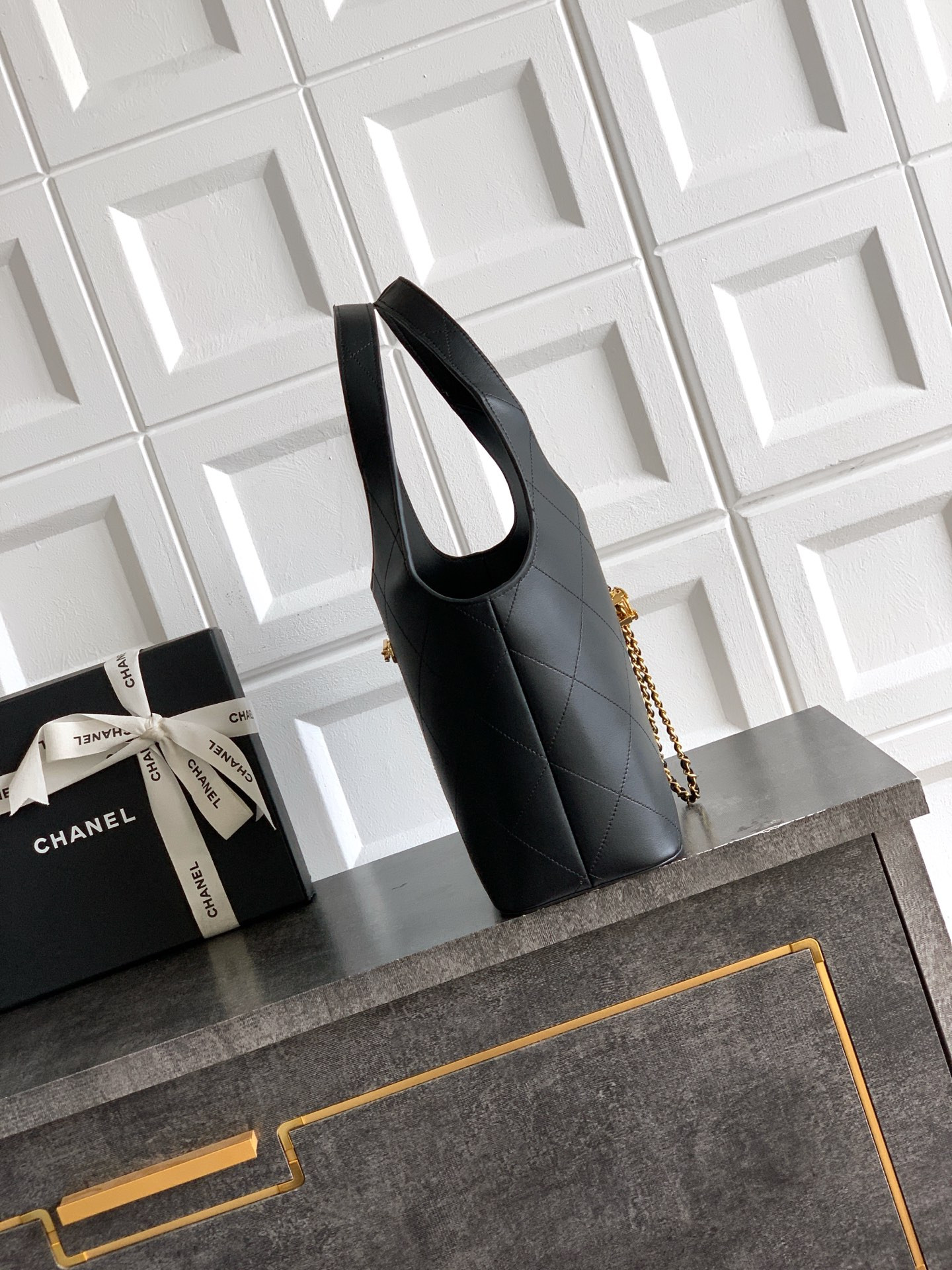 Ch**el shopping bag as6108 35x27x13cm