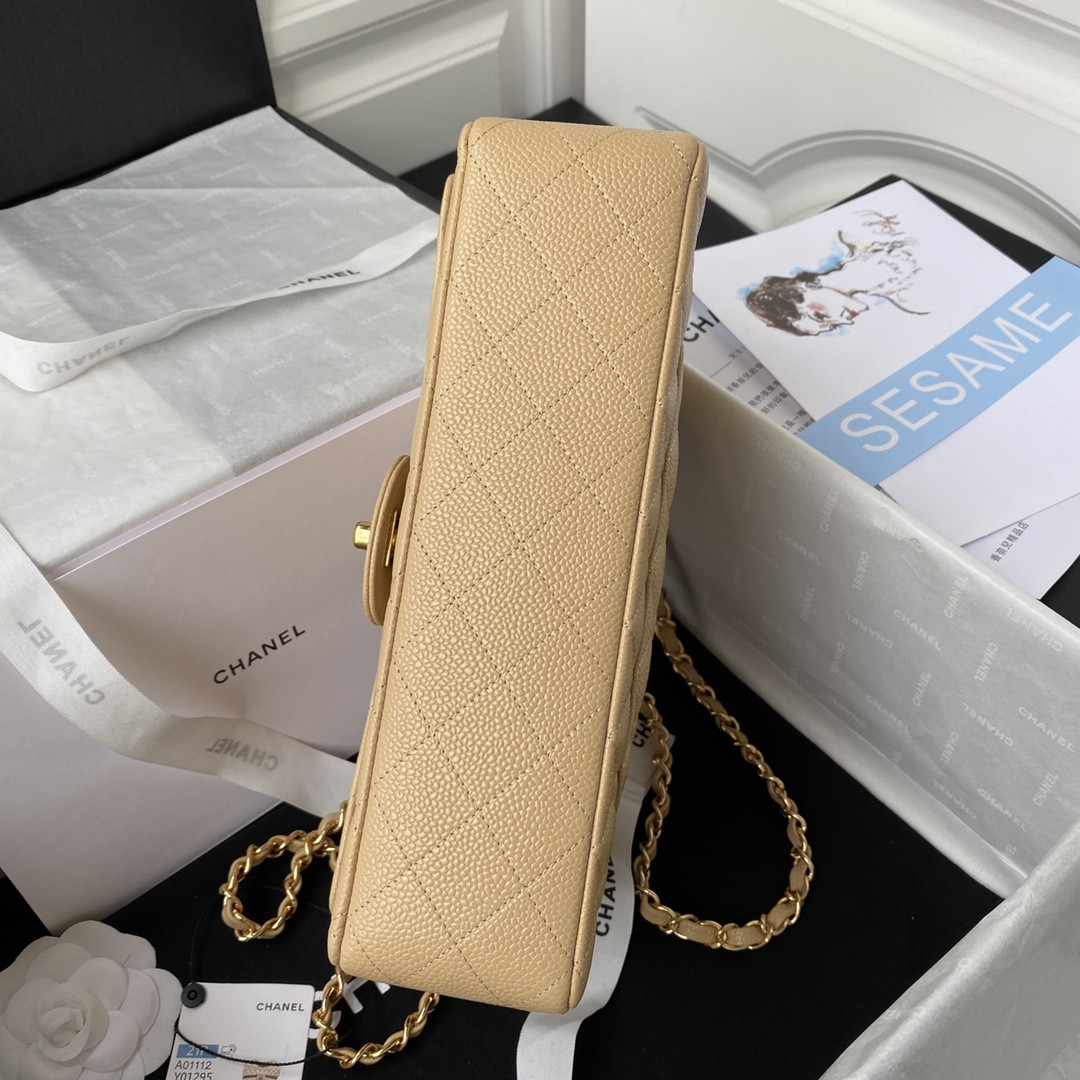 Ch**el Classic Flap Bag 15.5×25.5×6.5cm
