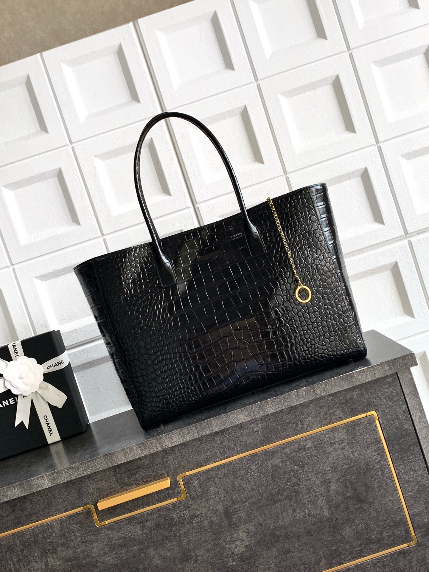 Ch**el Cerf Executive Tote Bag 47x31x15cm