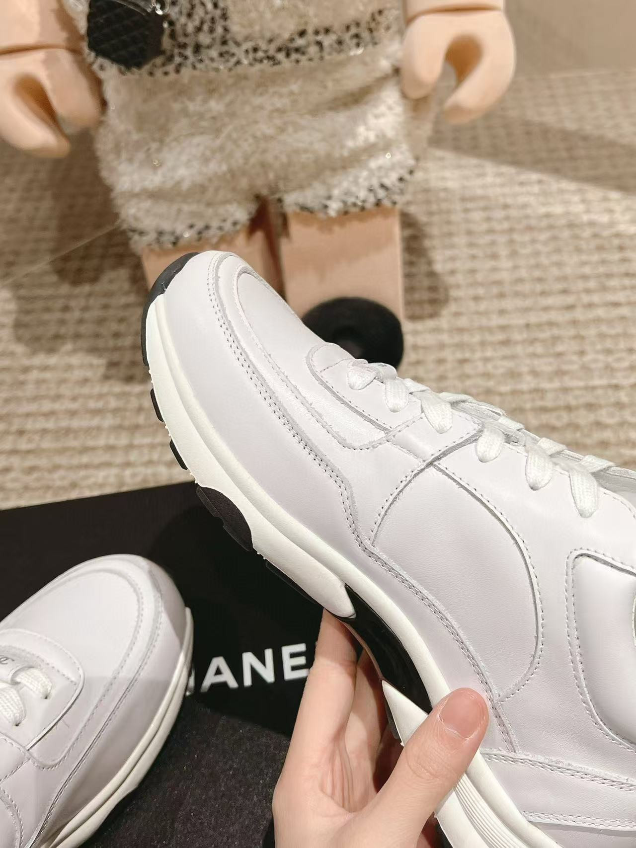 UA Ch**el SNEAKERS Fabric