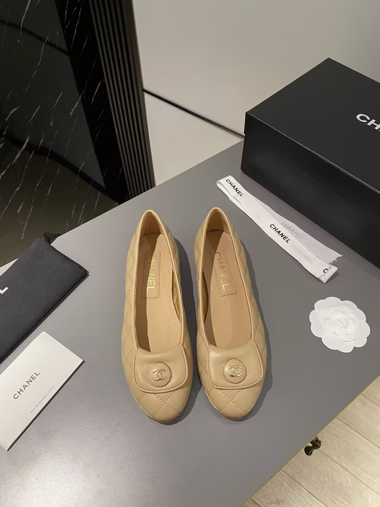 UA Ch**el Ballet Flats