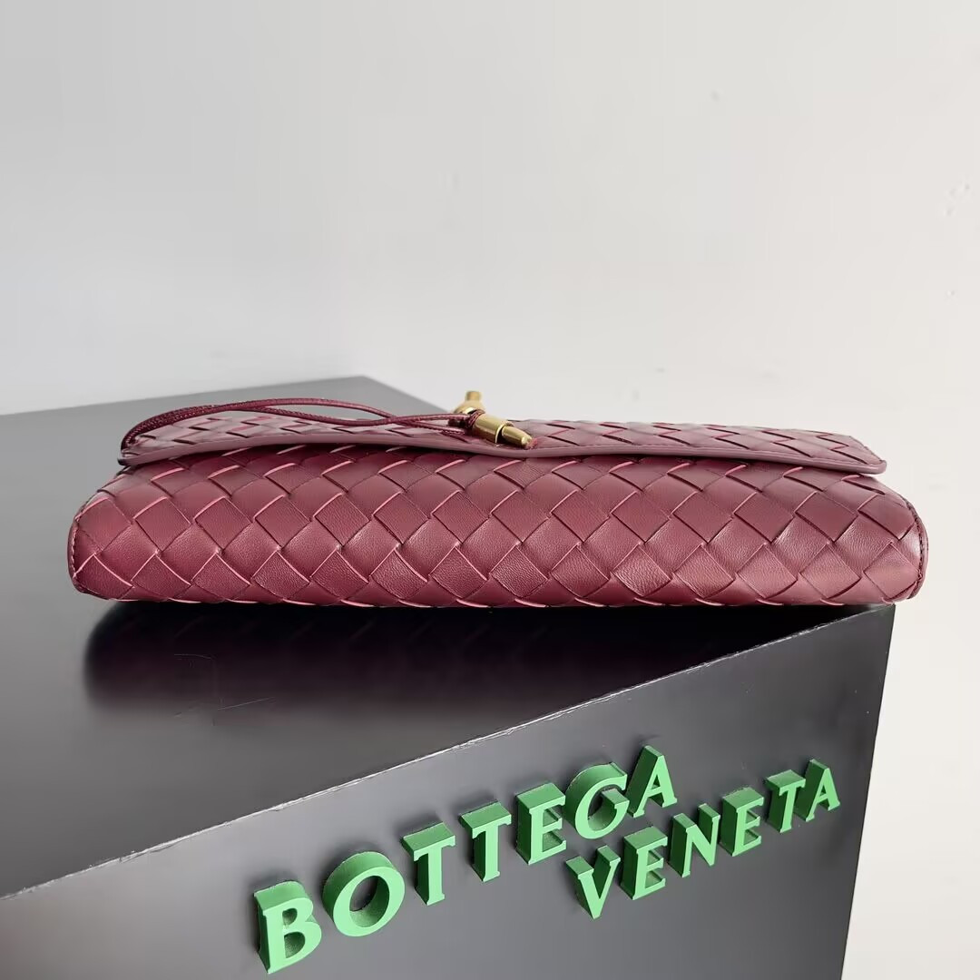 B0tt*ga Ven*ta Long Clutch Andiamo With Handle Fondant 31x13x3cm