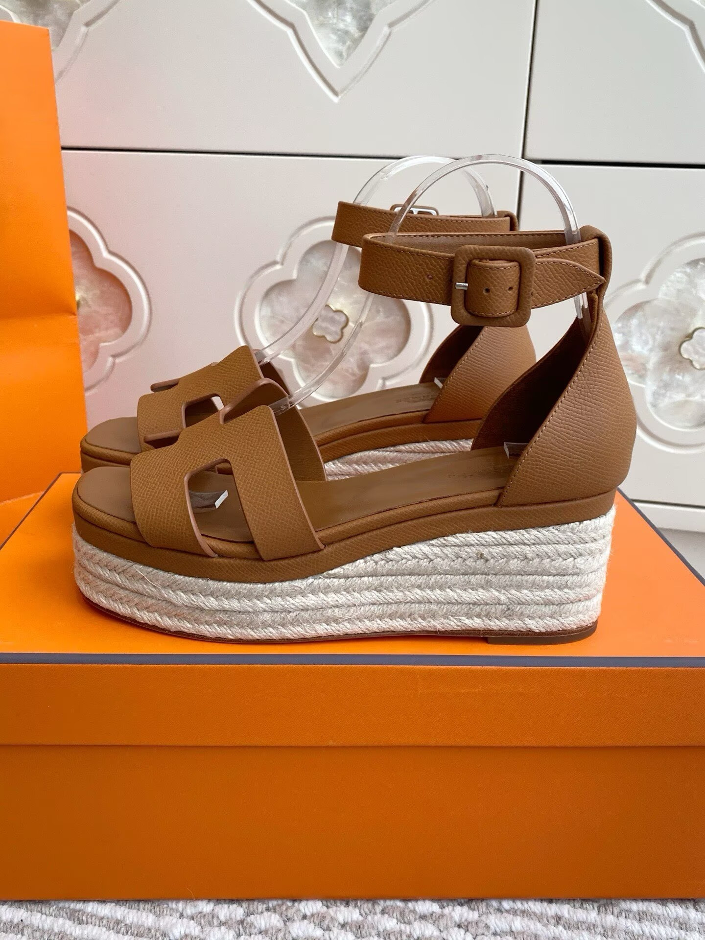UA Hermès Elda Spanish Woven Shoes