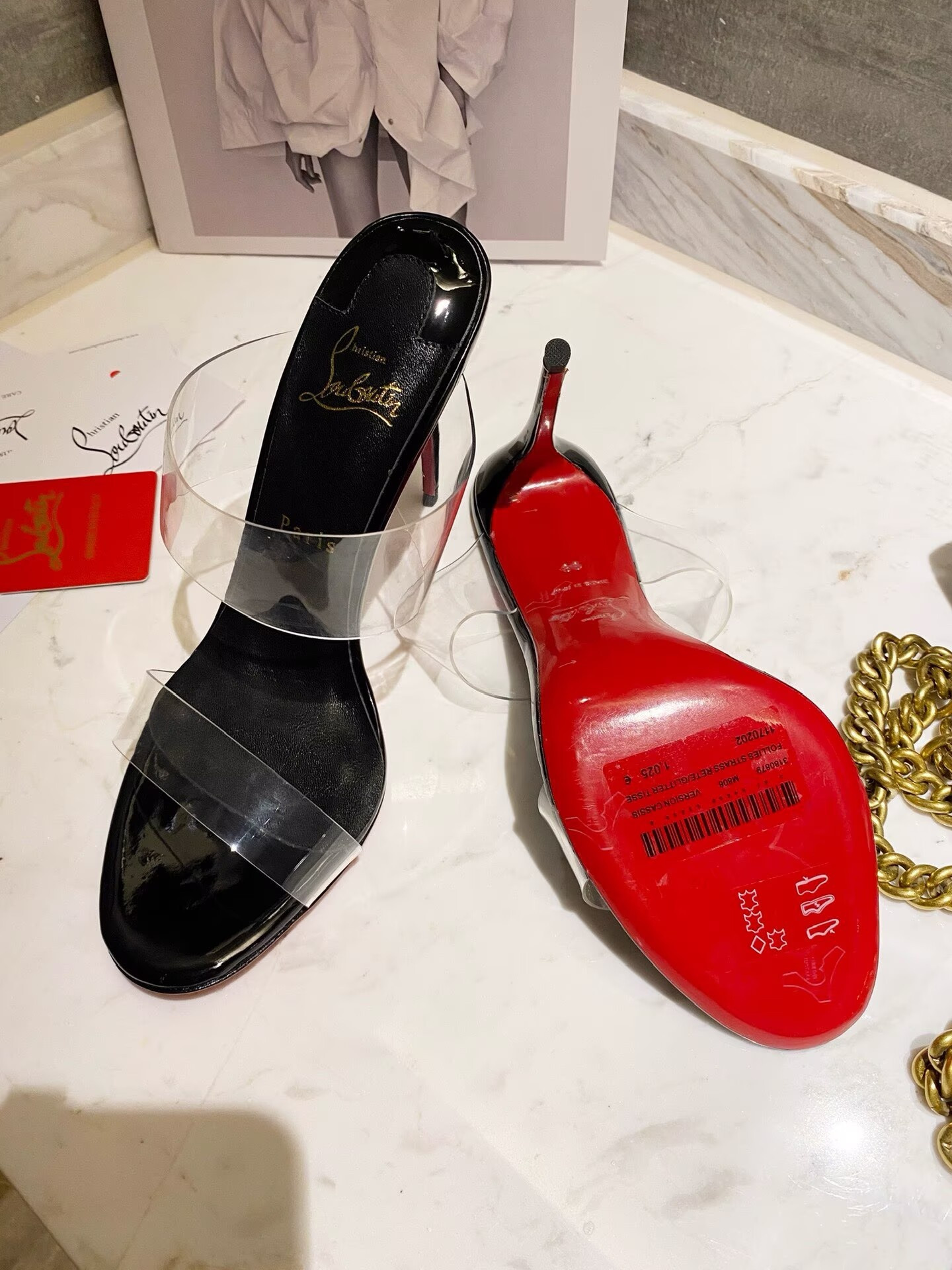 Chr1st1an Louboutin Just Nothing Mules 85mm 100mm
