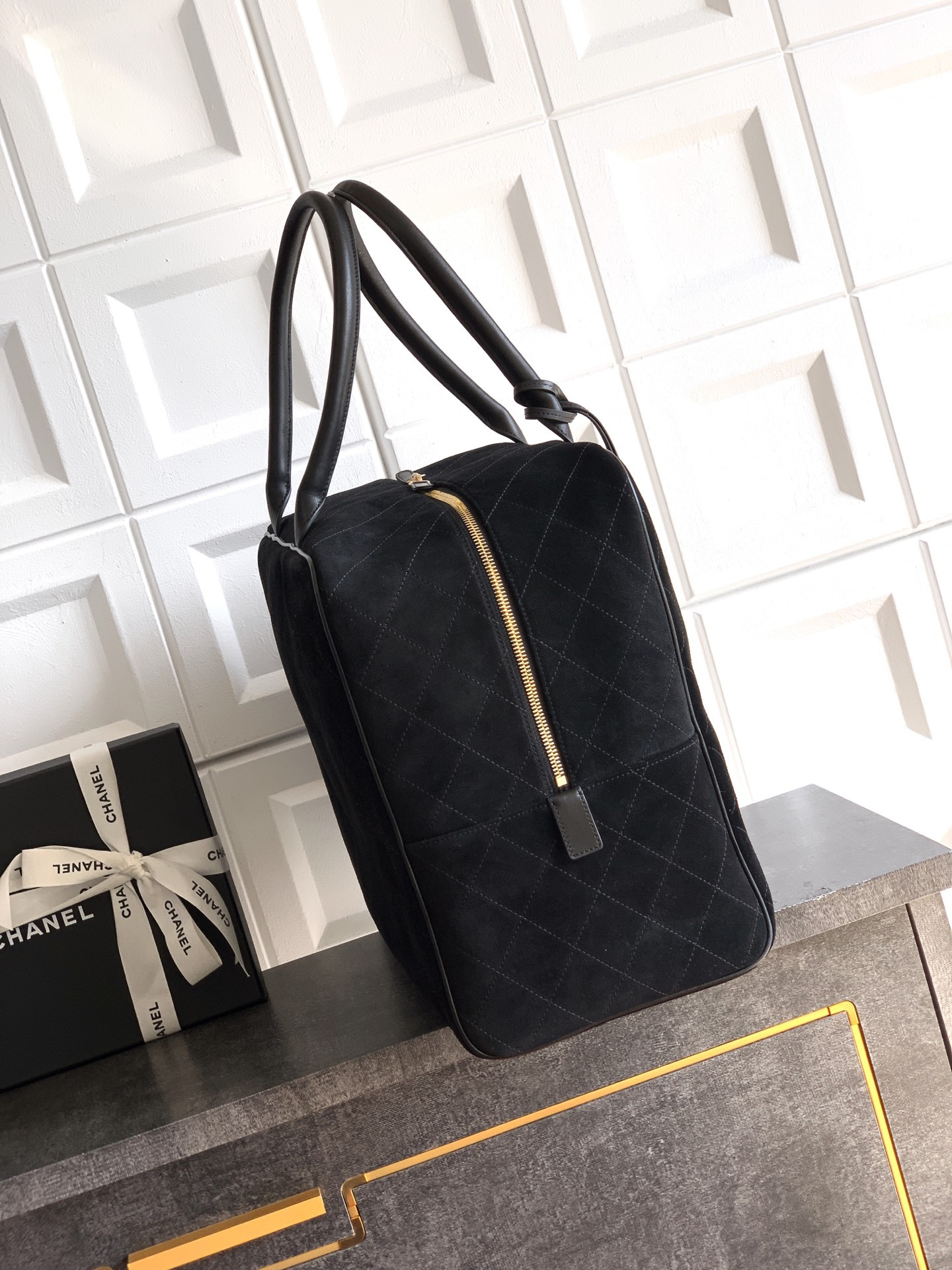 Ch**el maxi bowling bag as6212 42x32x21cm