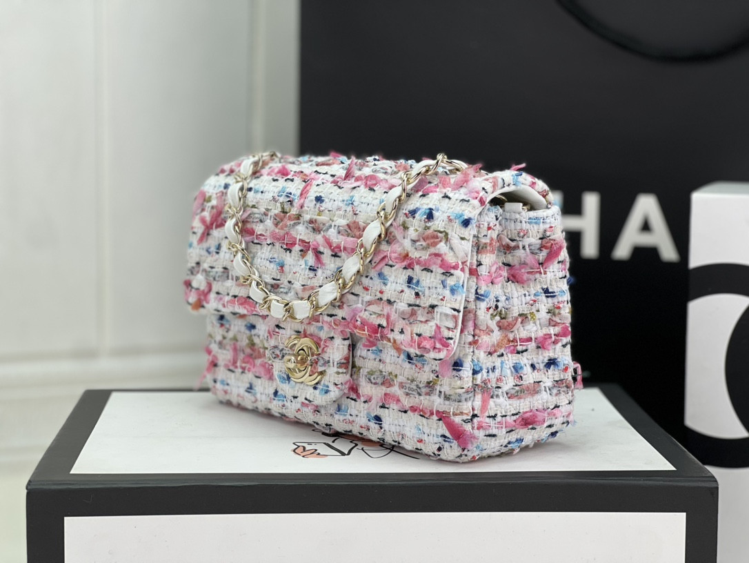 Ch**el mini classic 11.12 handbag 20 12 × 20 × 6 cm