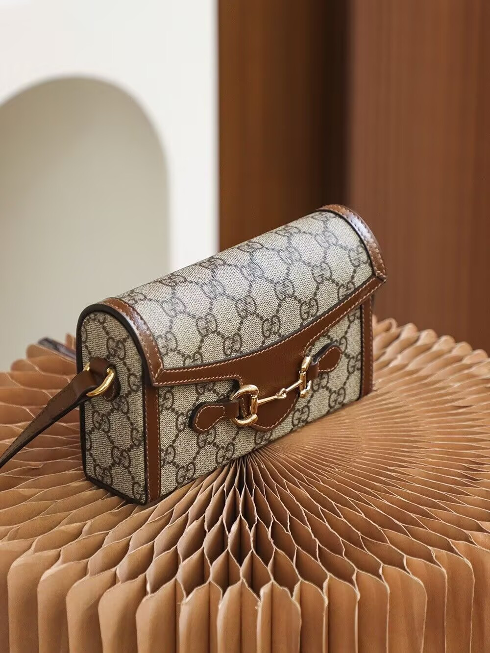 Gvc*1 Horsebit 1955 Mini Bag 18x12x5cm