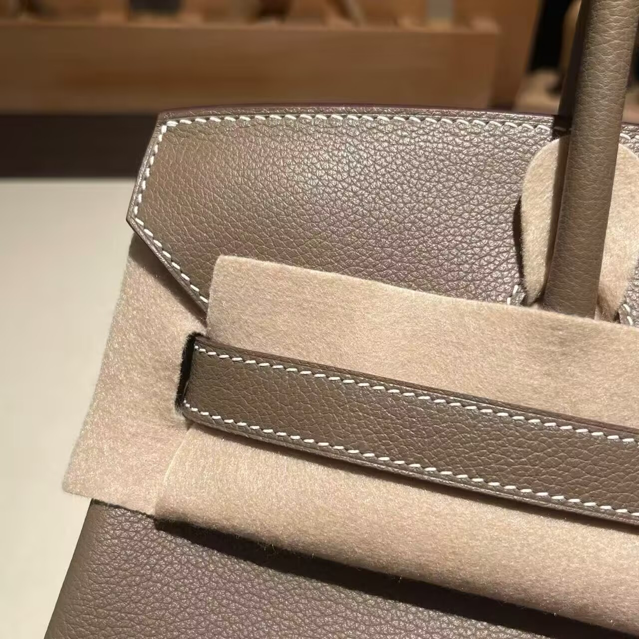 H**me5 birkin shoulder light 29cm