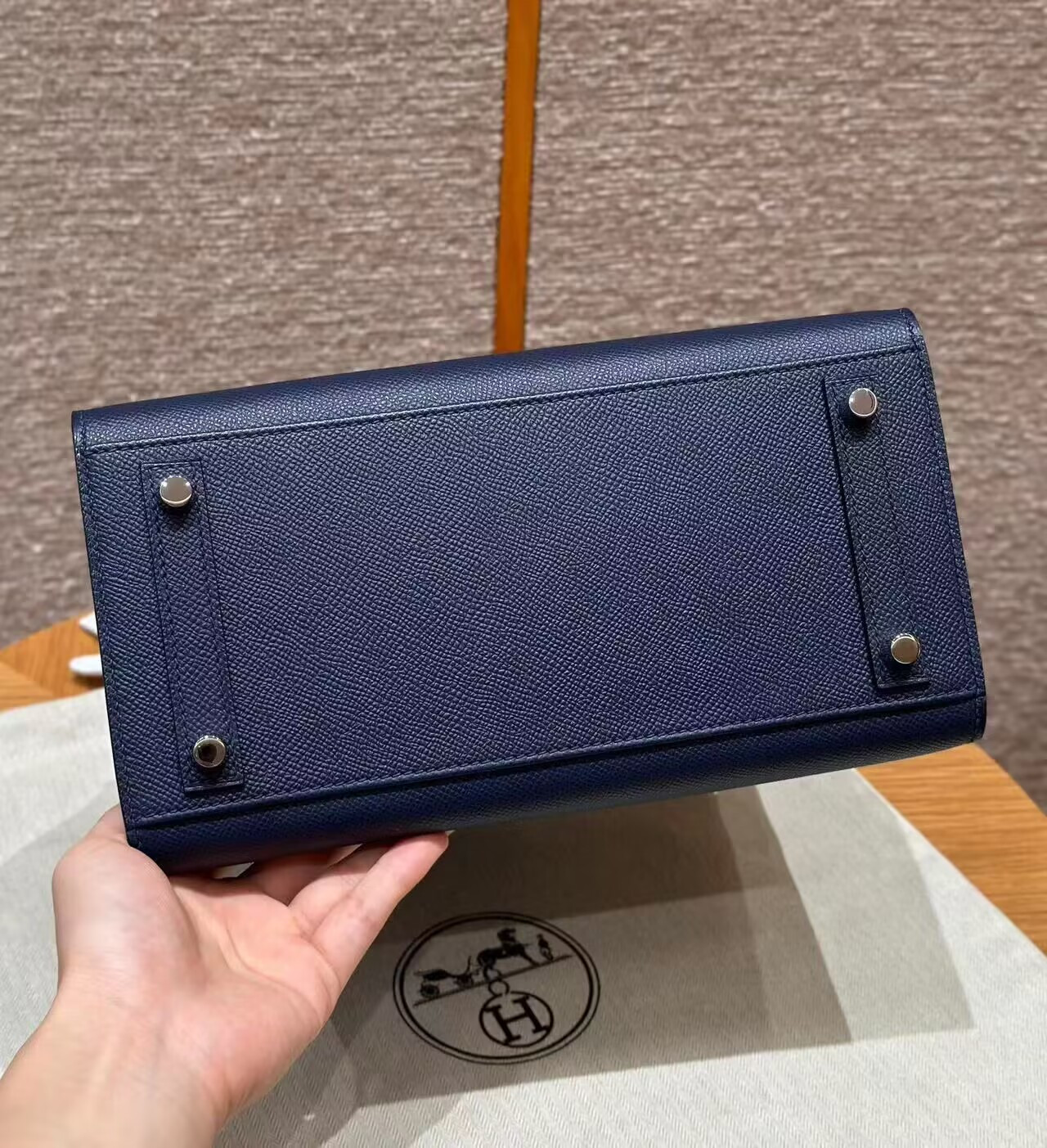 H**me5 BIRKIN EPSOM 25 30 (Horse charm not included)