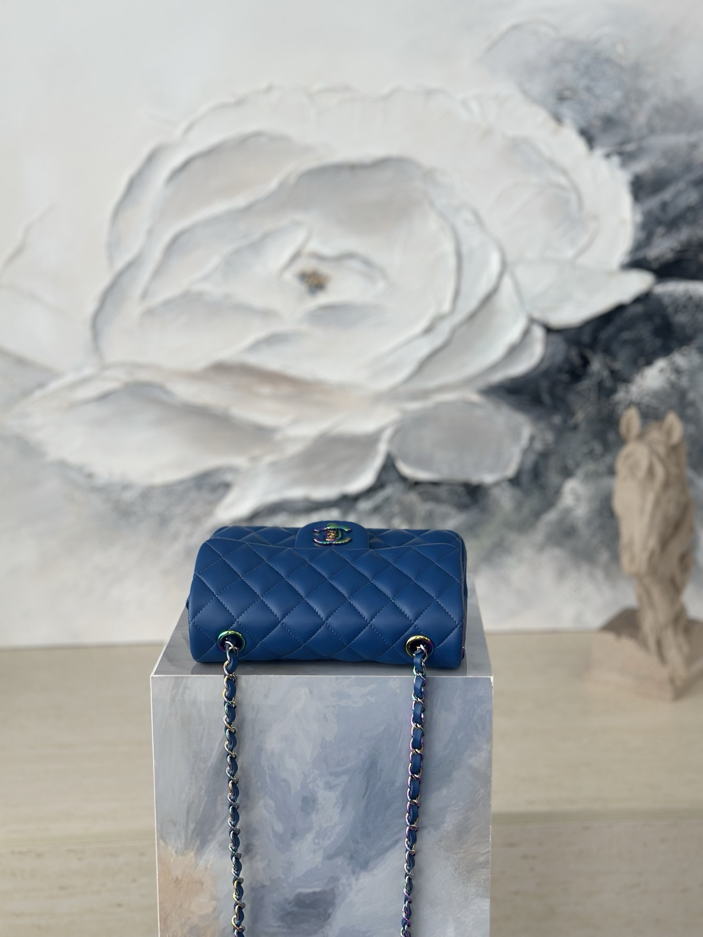 Ch**el Flap Bag AS1116 20x12x6cm