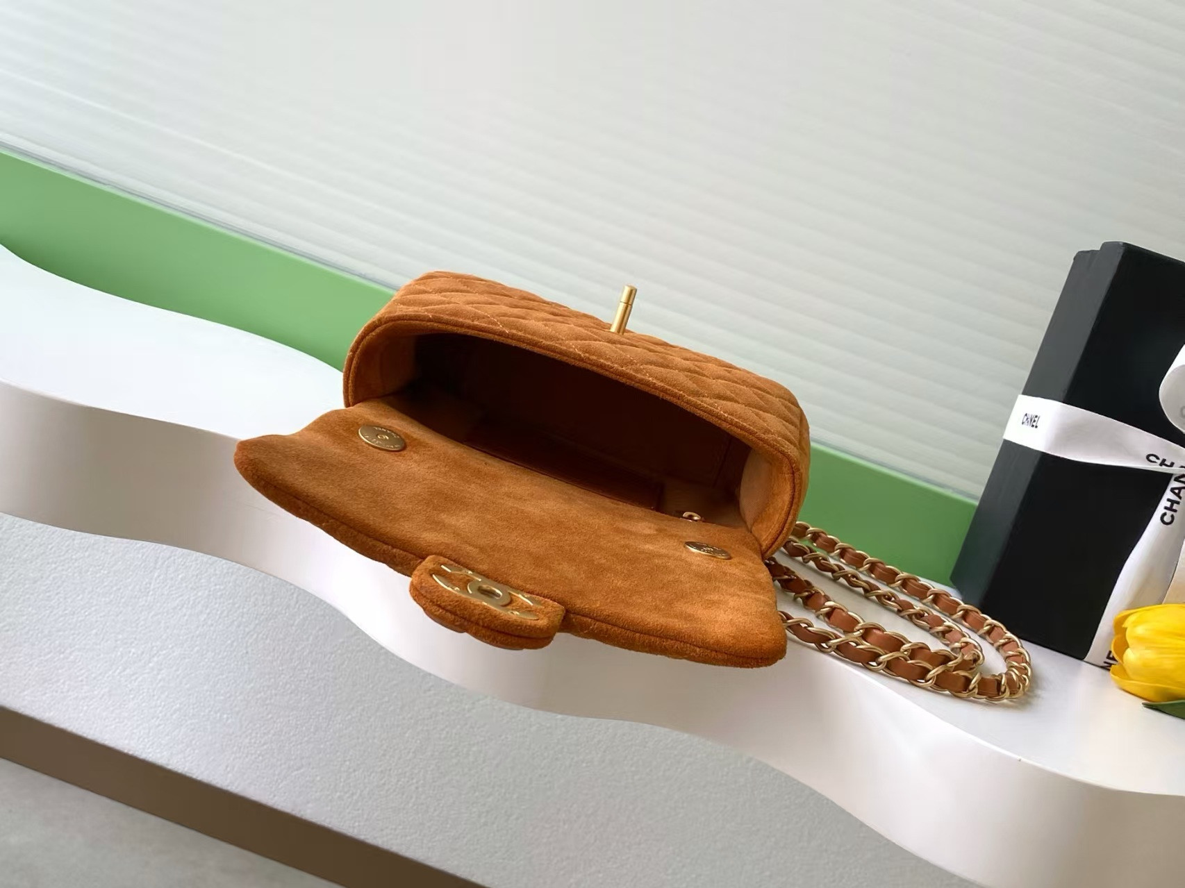 Ch**el Mini Flap Bag AS5989 14x20x6cm