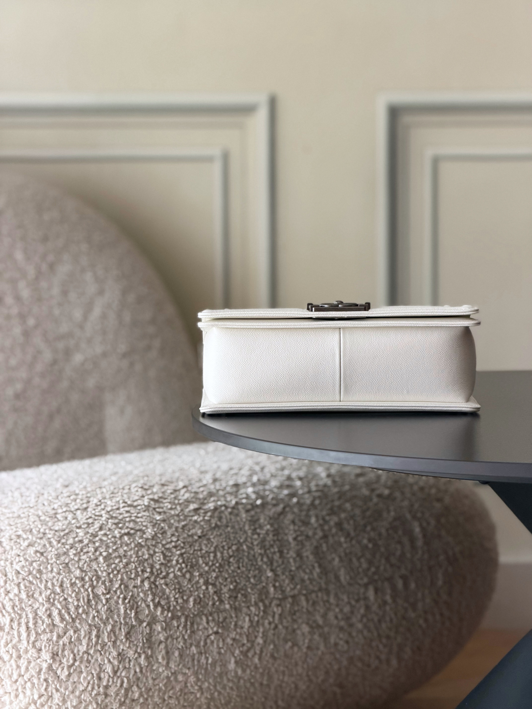 Ch**el Boy Handbag 15x25x9cm