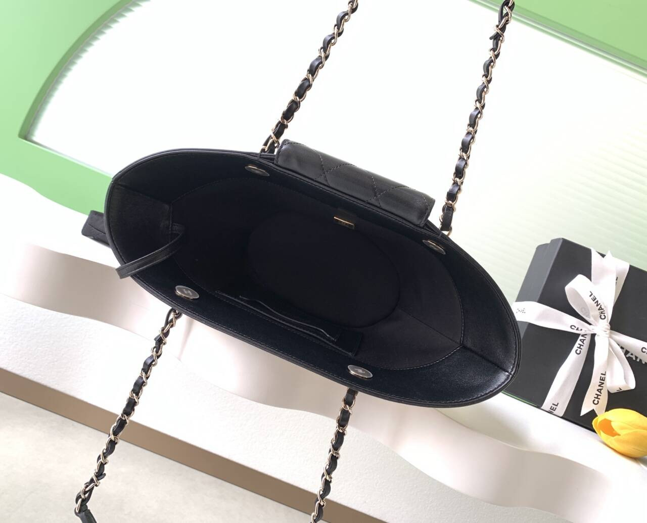 Chanel Shopping Bag 18x41x13cm