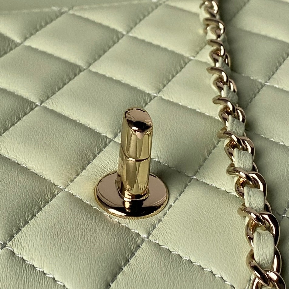 Ch**el classic flap handbag cf as5756 14.5x23.5x7cm
