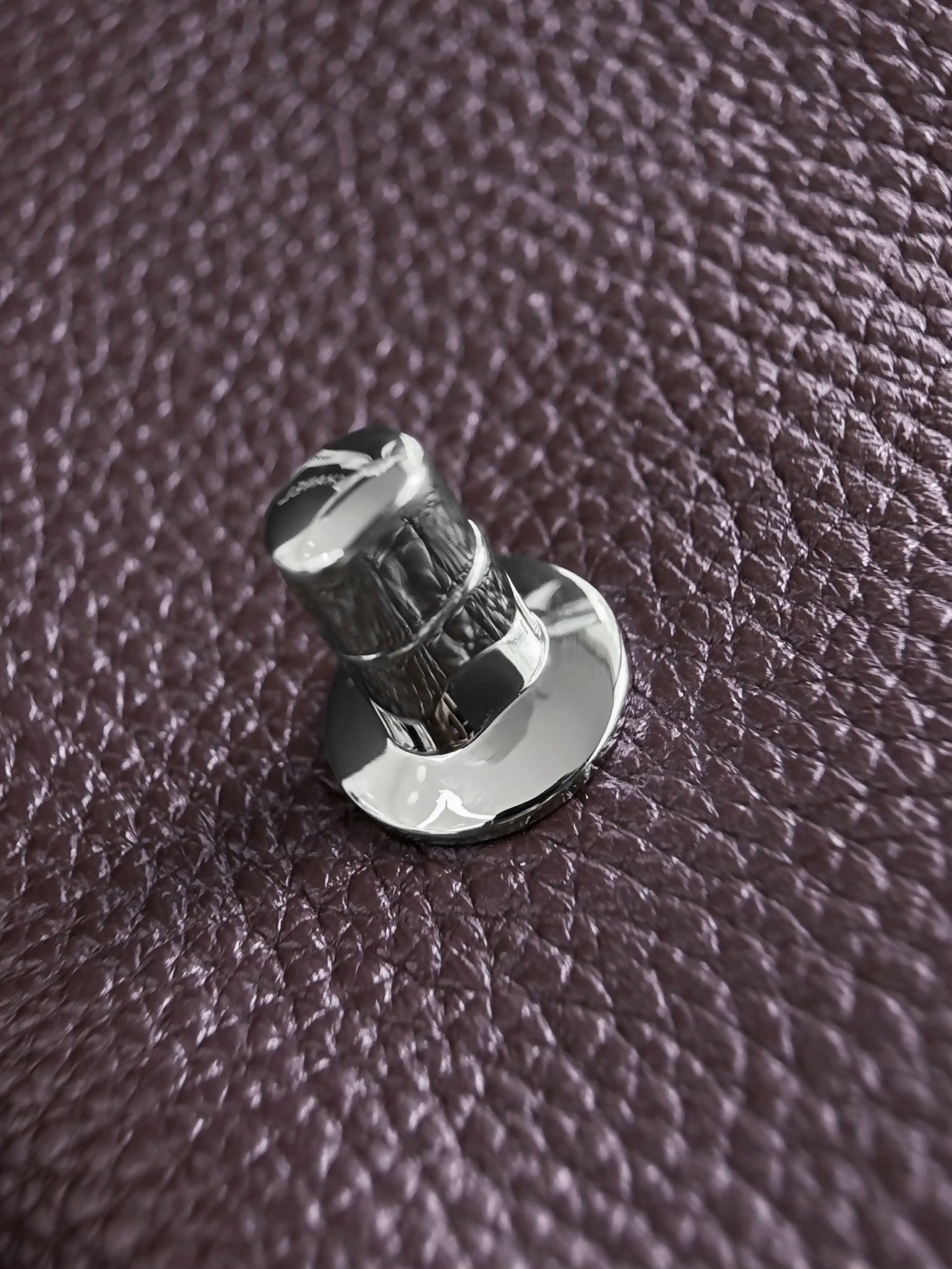 Ch**el Mini Flap Bag Coffee Silver Hardware AS6573 13x20x6cm