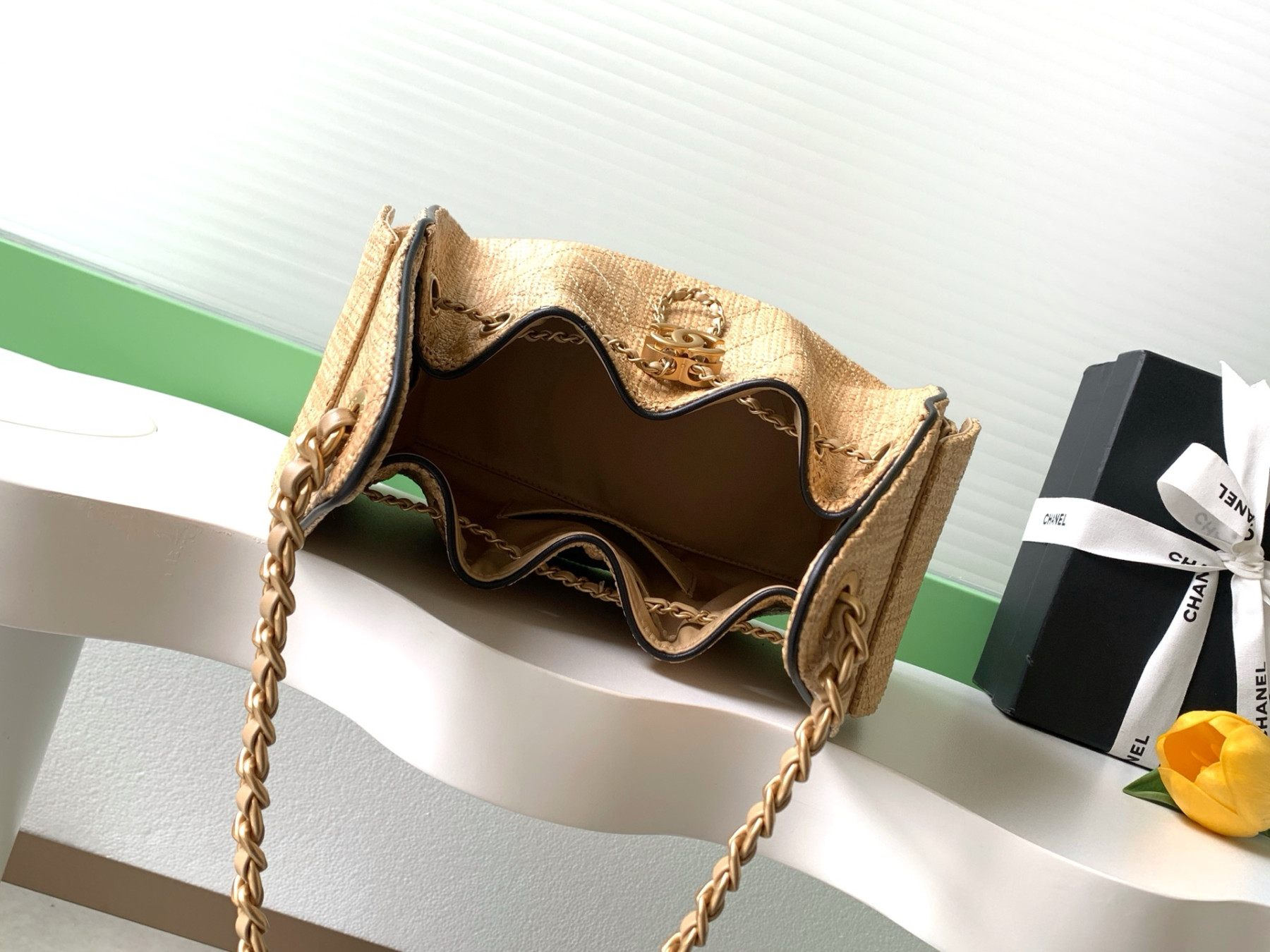 Ch**el 25c bucket bag 30x26x14cm