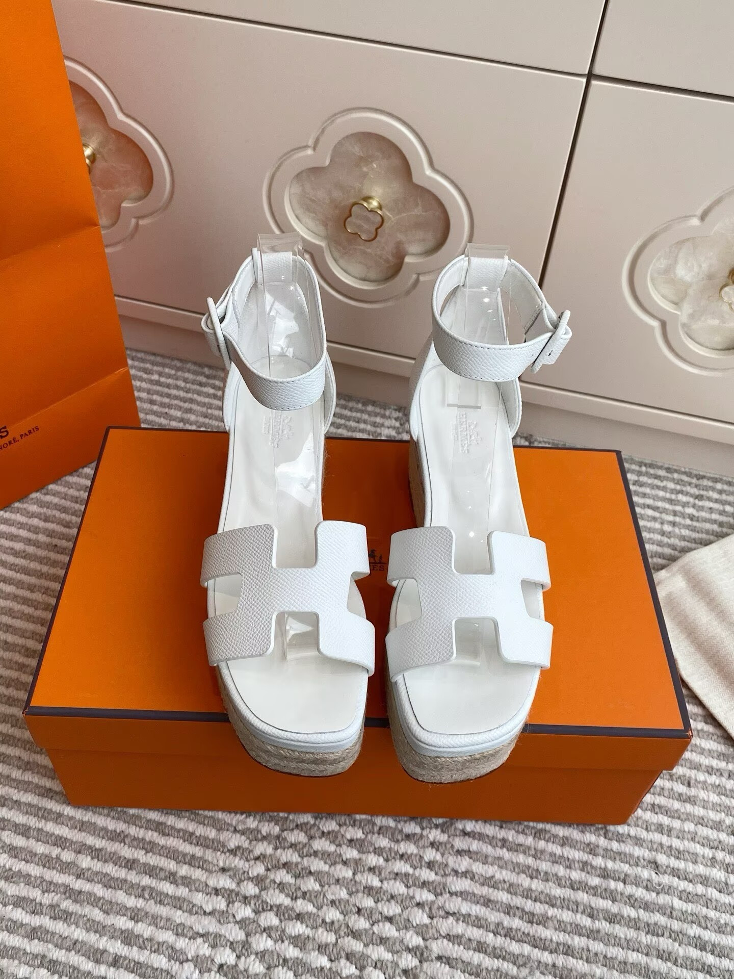 UA Hermès Elda Spanish Woven Shoes