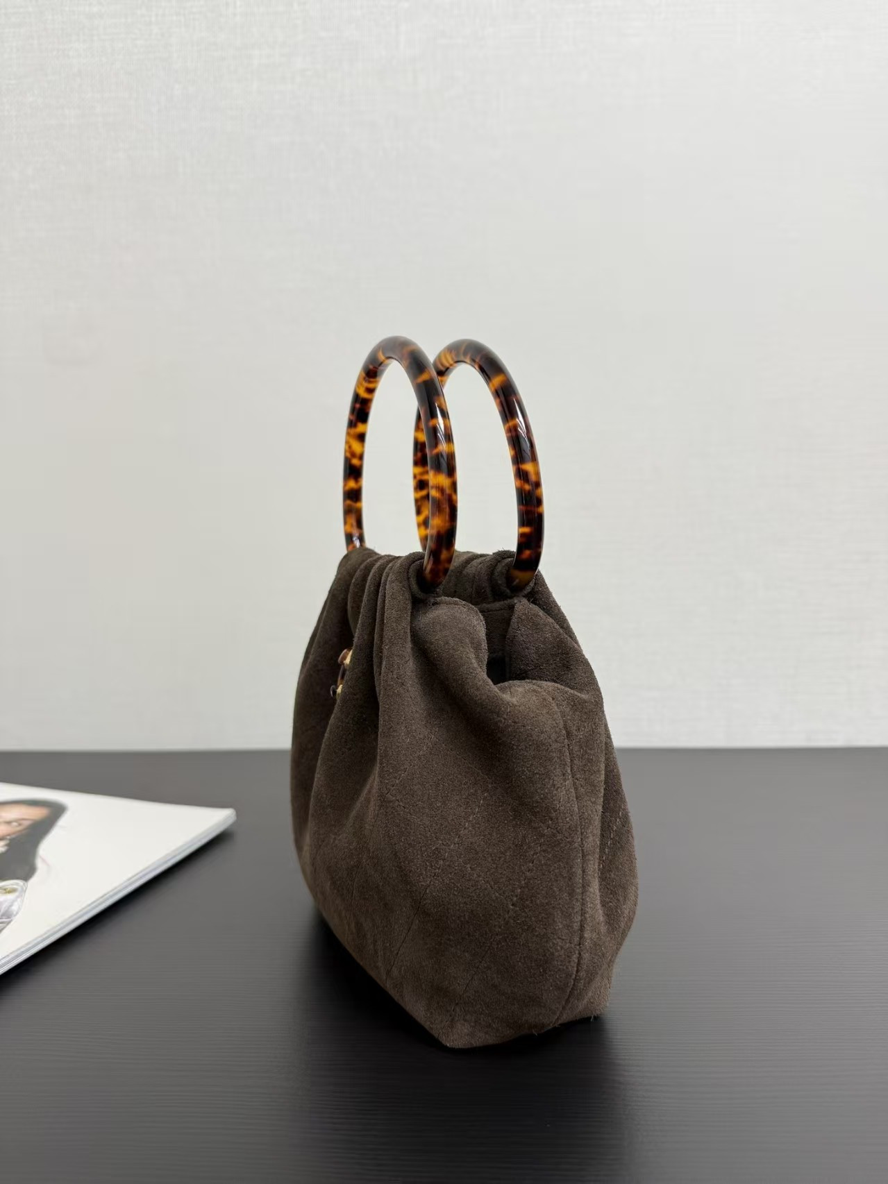 Chanel Pouch 16x26(included Handle height)x4.5cm