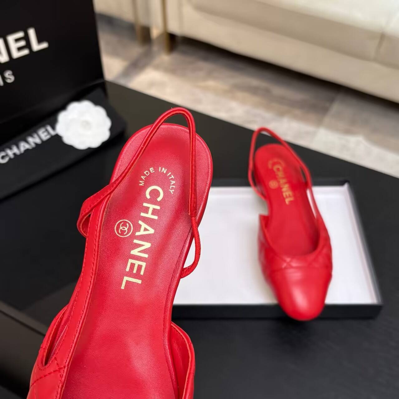 UA Ch**el SLINGBACKS FLAT