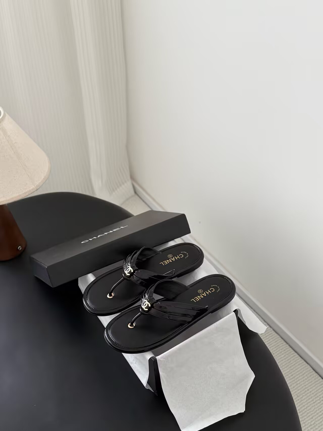 UA Ch**el Thongs Slides