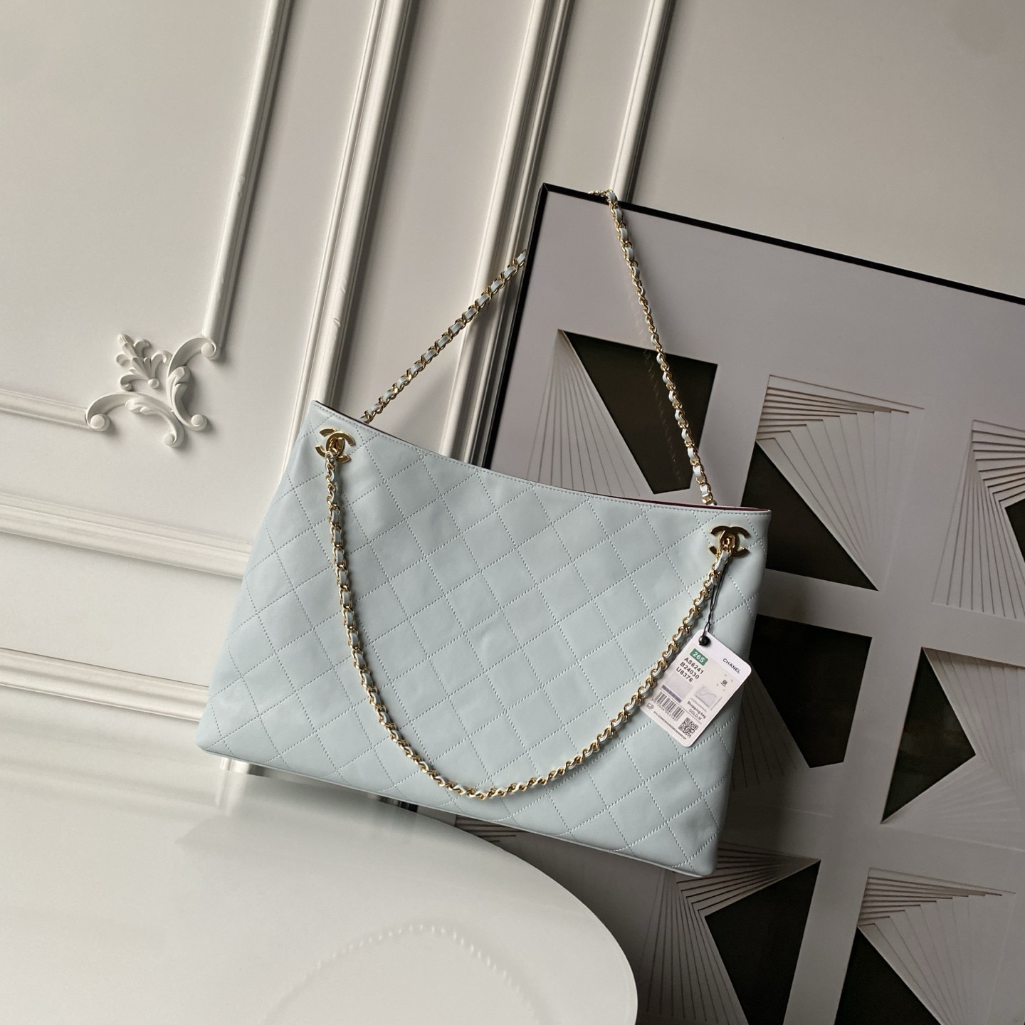 Ch**el shopping bag as6241 40x28x9cm
