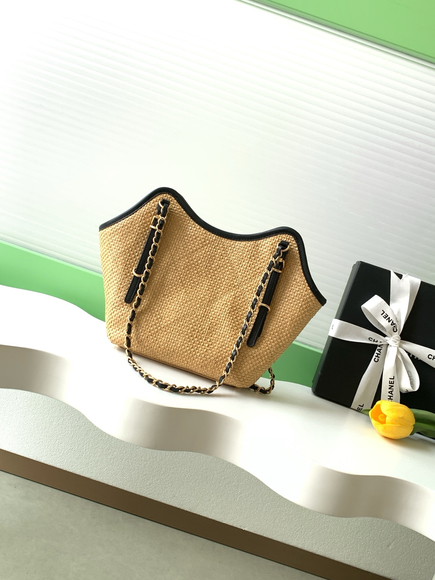 Ch**el shopping bag as6015 20x28x7cm