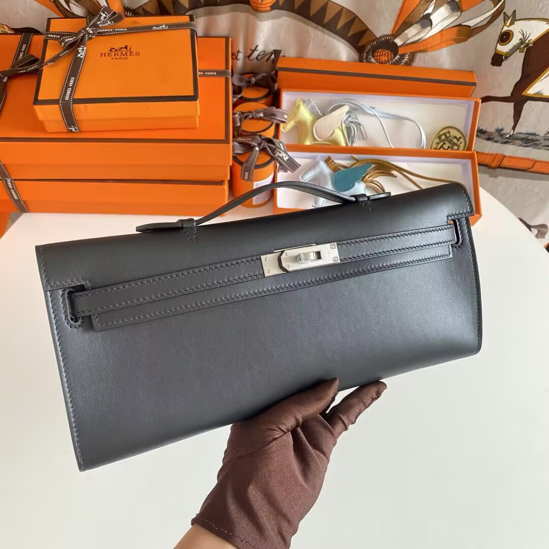 H**me5 Kelly Cut 31cm Swift Leather