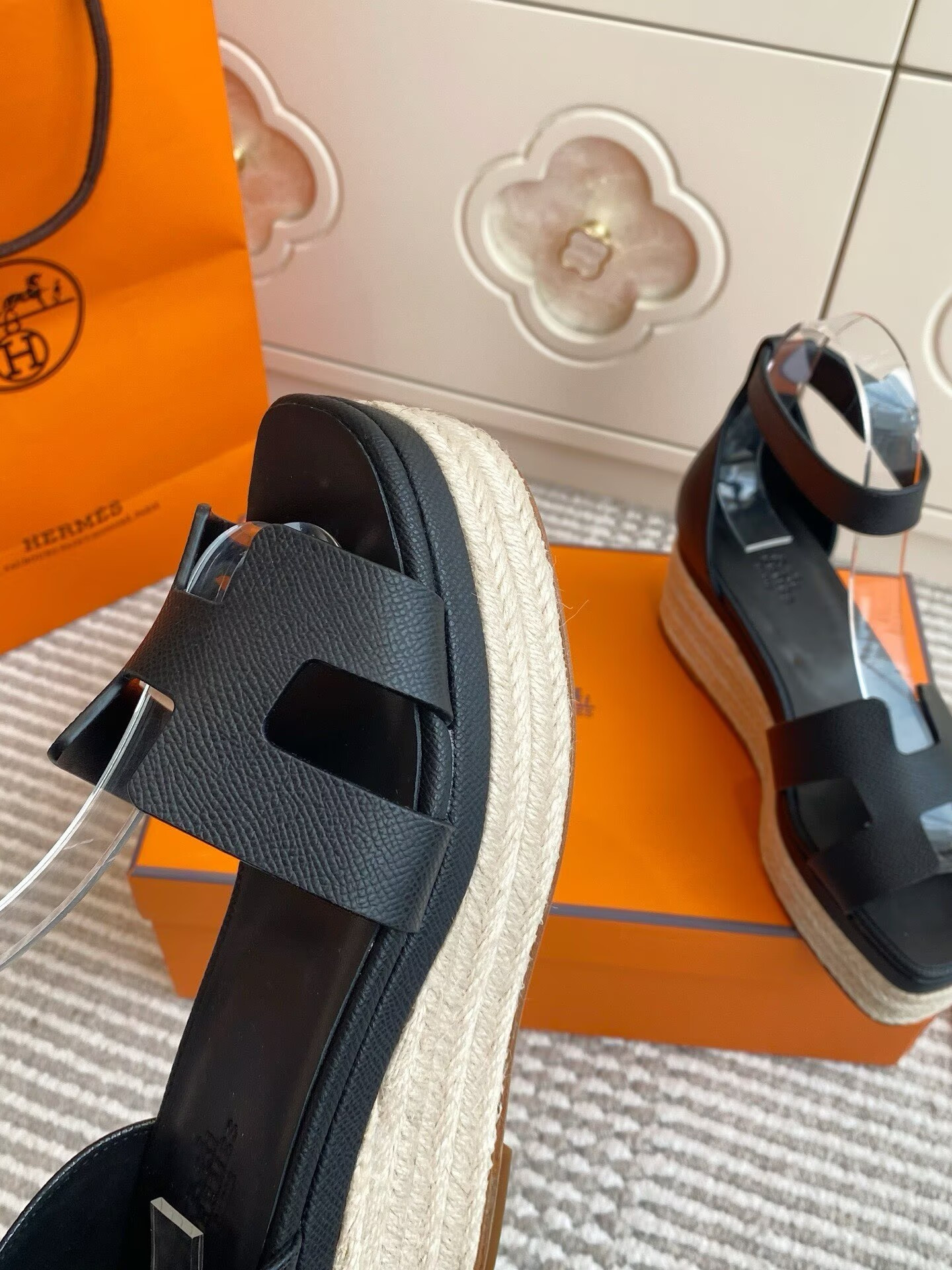 UA Hermès Elda Spanish Woven Shoes